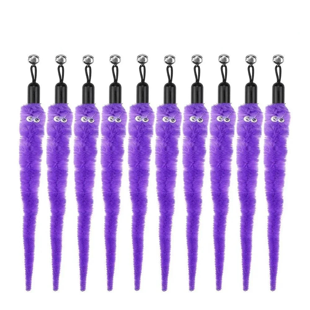 Interactive Cat Feather Wand Toy Set