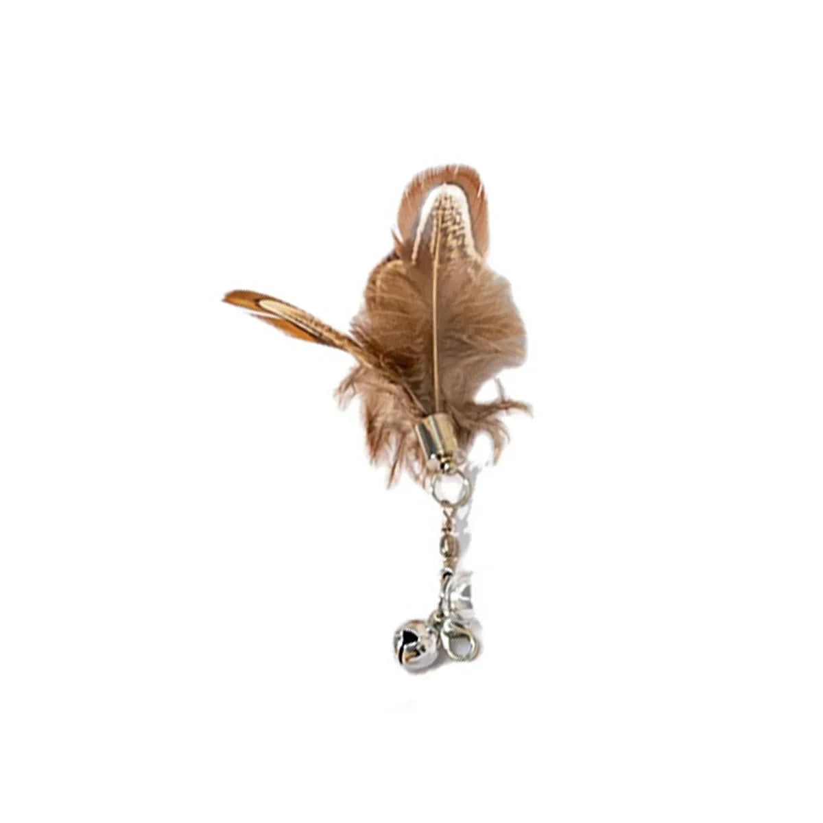 Interactive Cat Feather Wand Toy Set