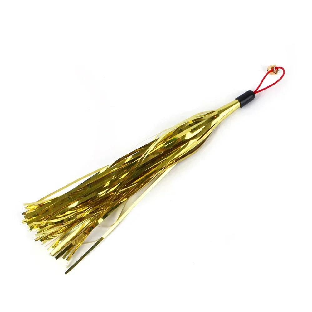 Interactive Cat Feather Wand Toy Set