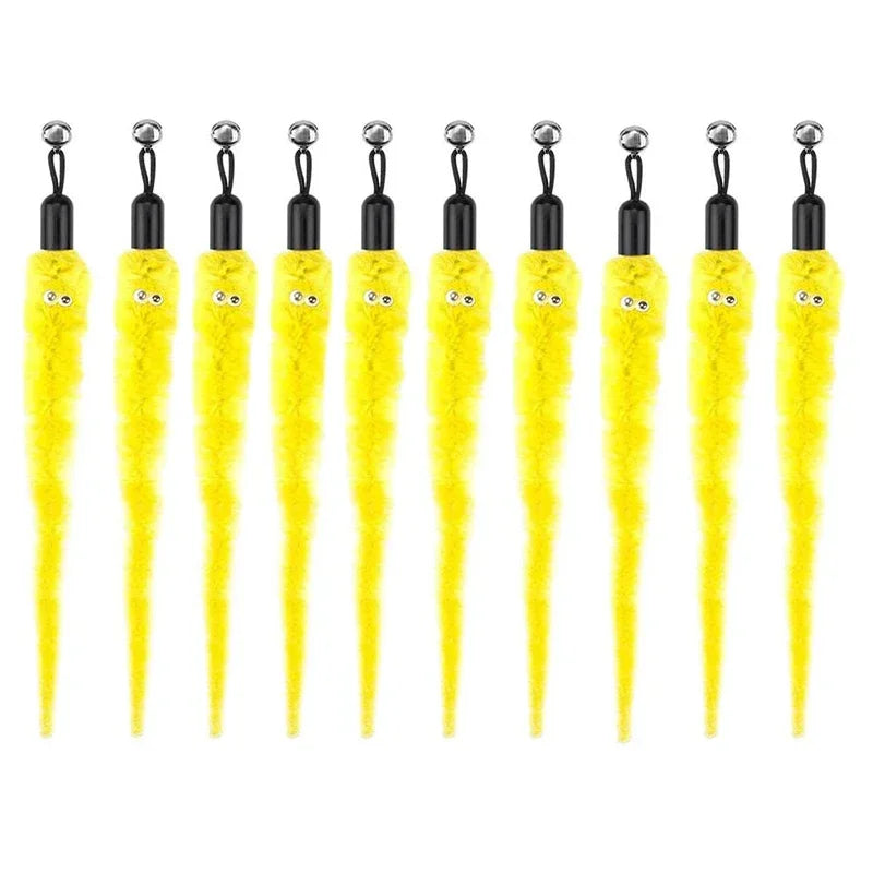 Interactive Cat Feather Wand Toy Set