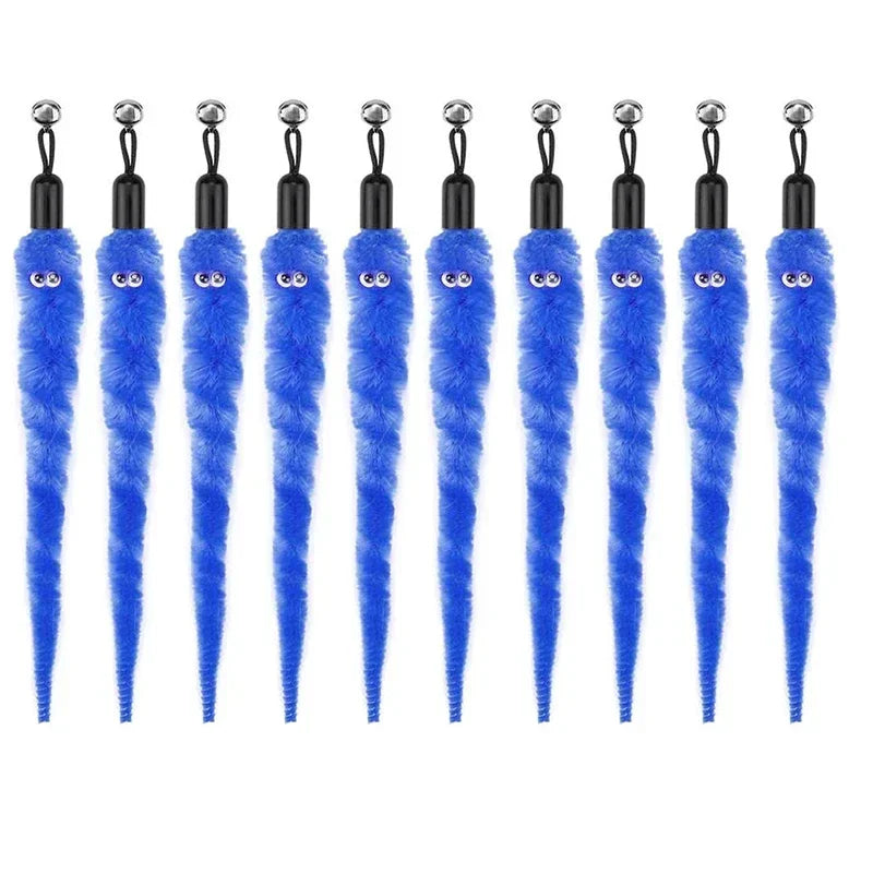 Interactive Cat Feather Wand Toy Set