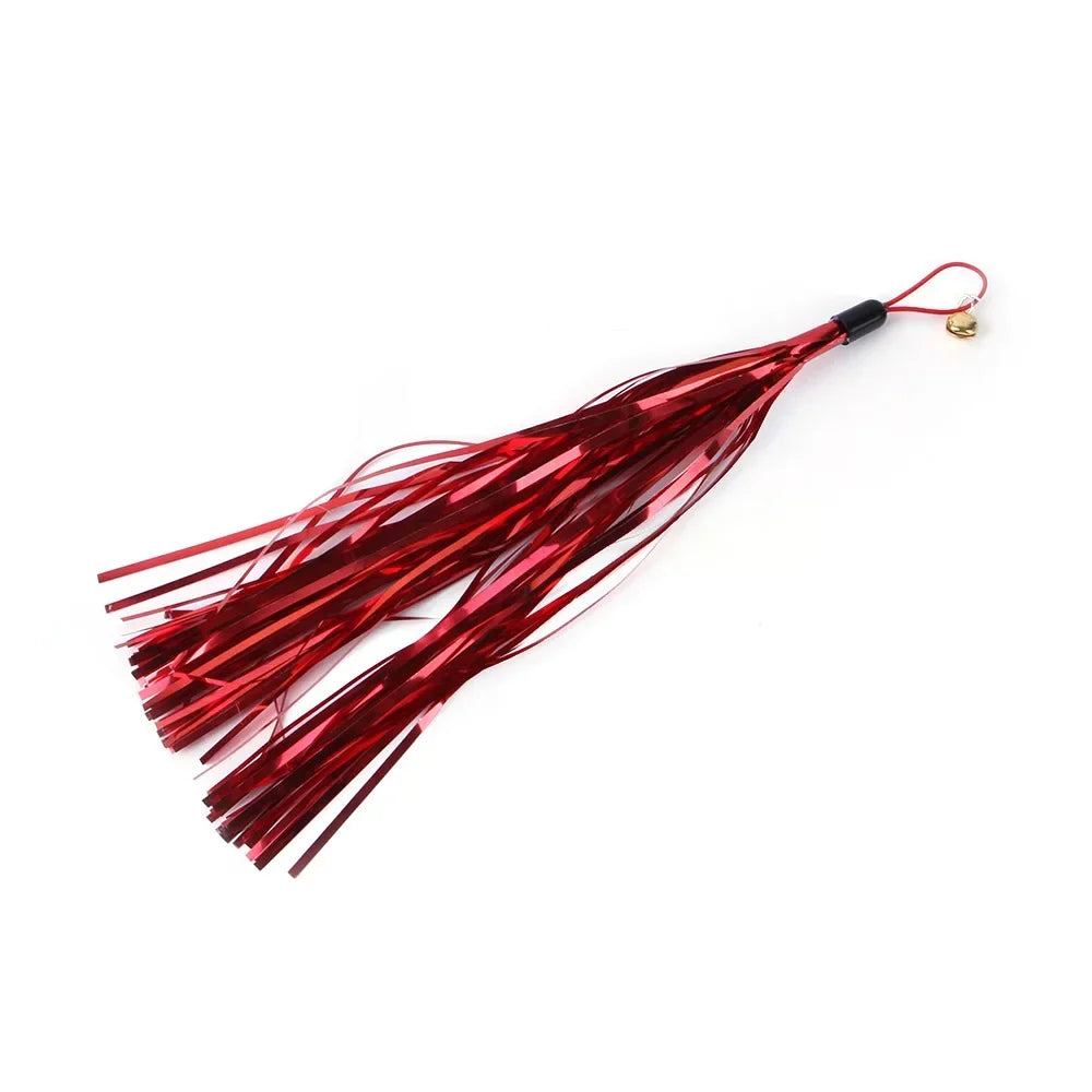 Interactive Cat Feather Wand Toy Set