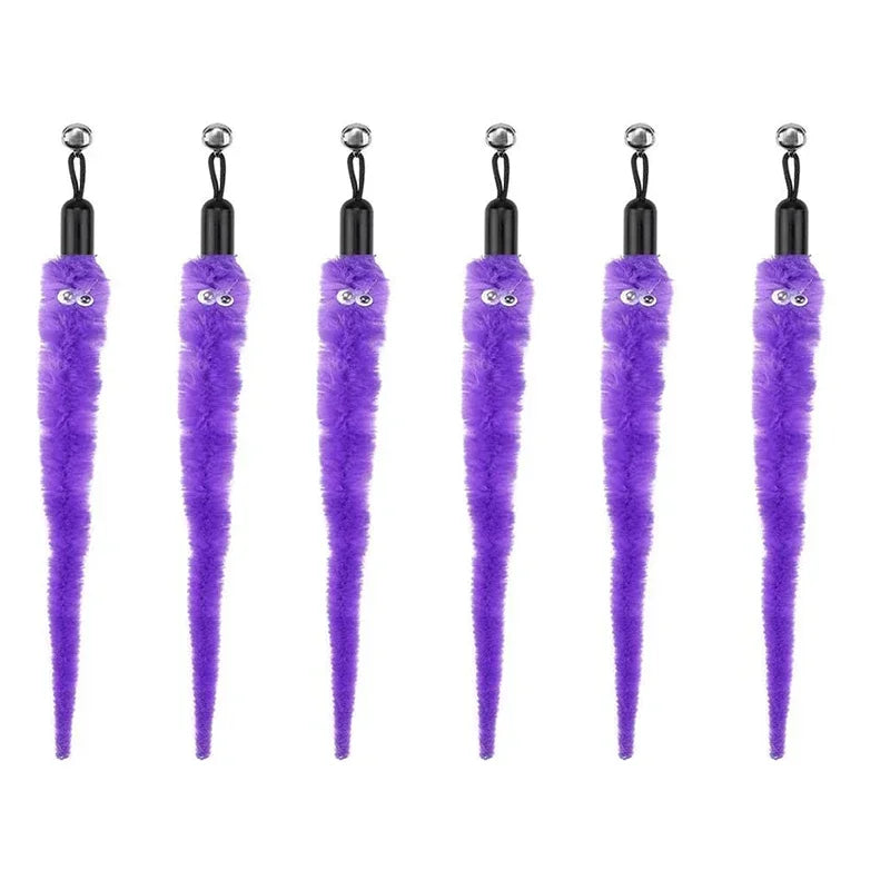 Interactive Cat Feather Wand Toy Set